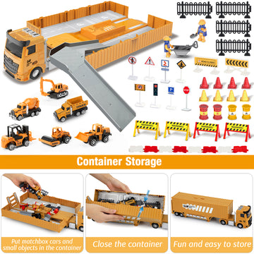 Construction Vehicles for Toddler Educational Toys